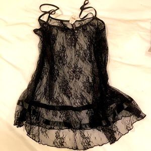 NWT Black Victoria Secret Lingerie set.
